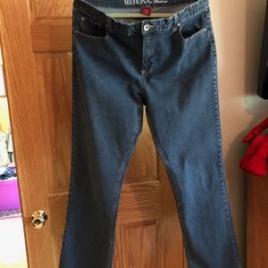 Merona Jeans Mid Rise stonewash blue